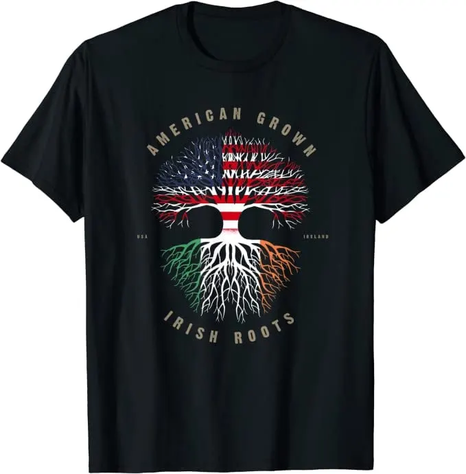 American Grown Irish roots t-shirt