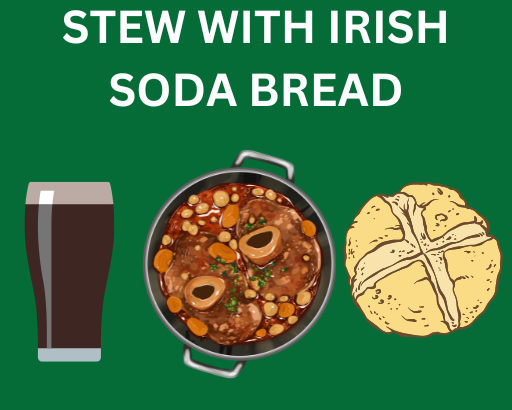 Beef and Guinness Stew with Irish Soda Bread