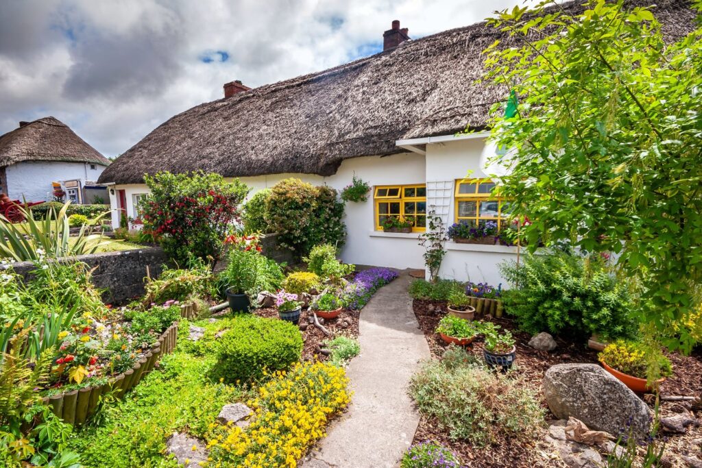 A thatched cottage in Adare, County Limerick
