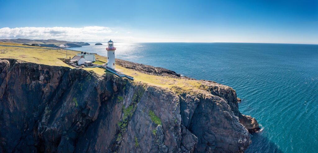 Arranmore Lighthouse on Arranmore Island, County Donegal