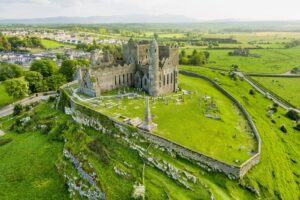 The Rock of Cashel in evening light, County Tipperary