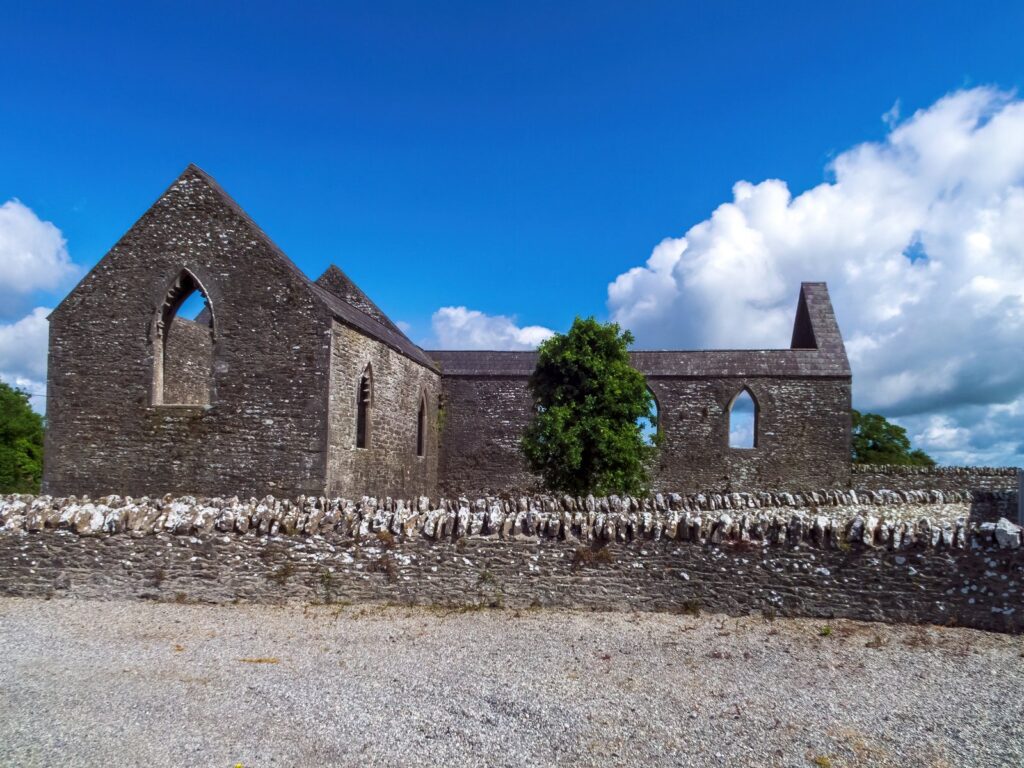 The ruins of Aghaboe Abbey, County Laois