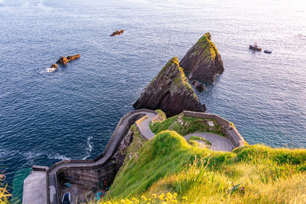 Dunquin Pier on the Dingle Peninsula