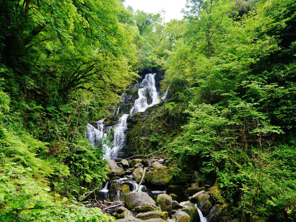 Torc Waterfall near Killarney, County Kerry