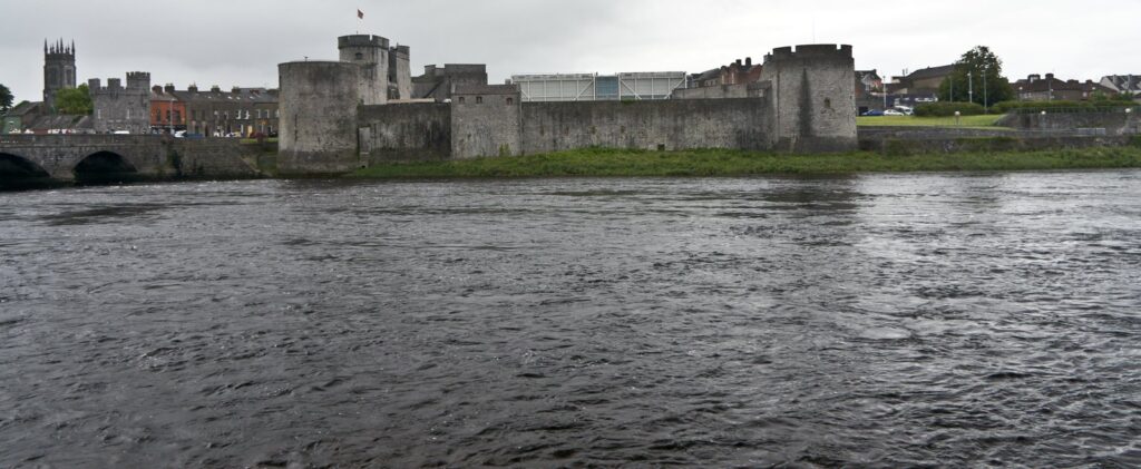 King John's Castle on the River Shannon, Limerick city