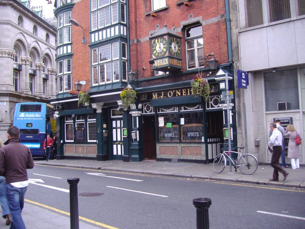 M. J. O'Neill's pub on Suffolk Street, Dublin