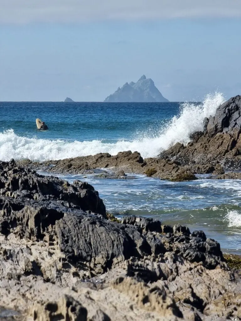 Visitors Guide to the Ring of Kerry - Skellig islands view