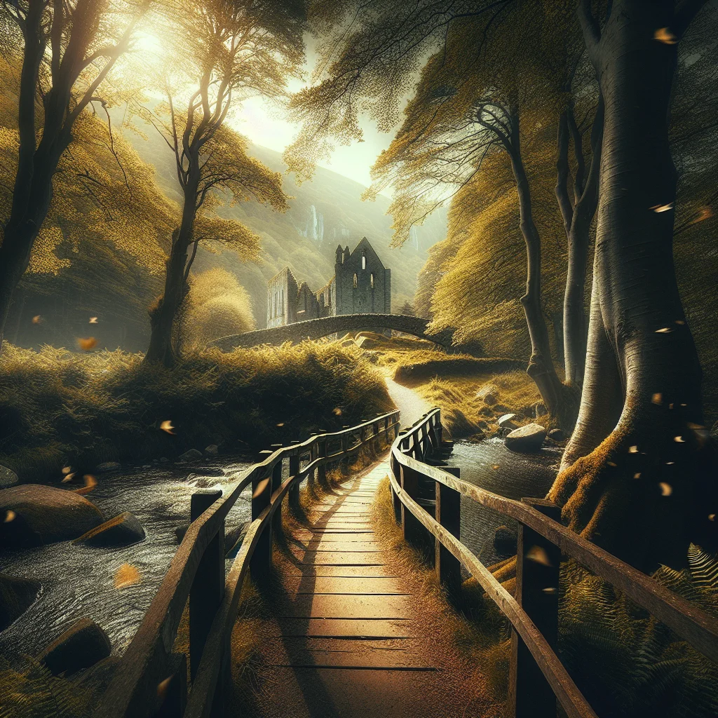 Wandering Glendalough's Derrybawn Woodland Trail