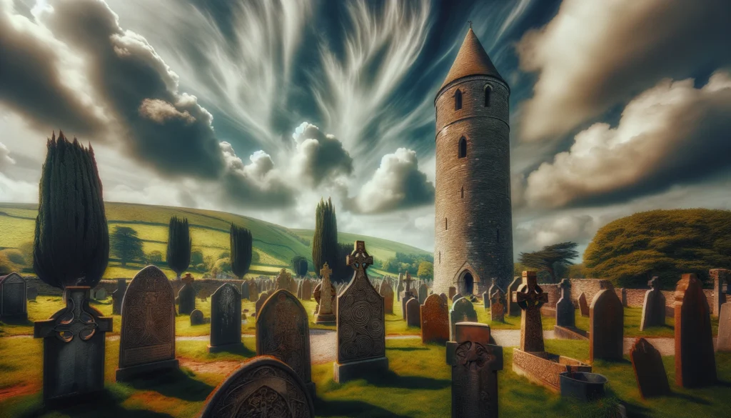 The Ancient Glendalough Round Tower: Ireland's Enduring Mystery