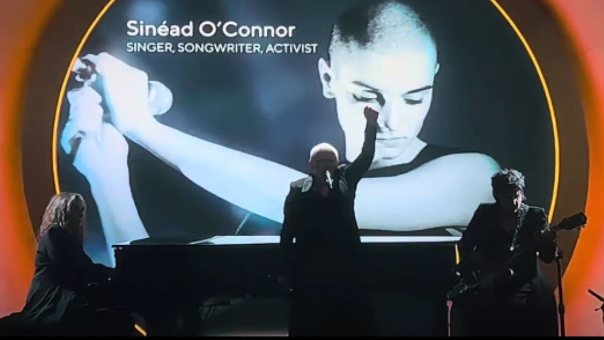 Annie Lennox Sings Amazing Tribute To Sin&eacute;ad O'Connor At Grammy Awards