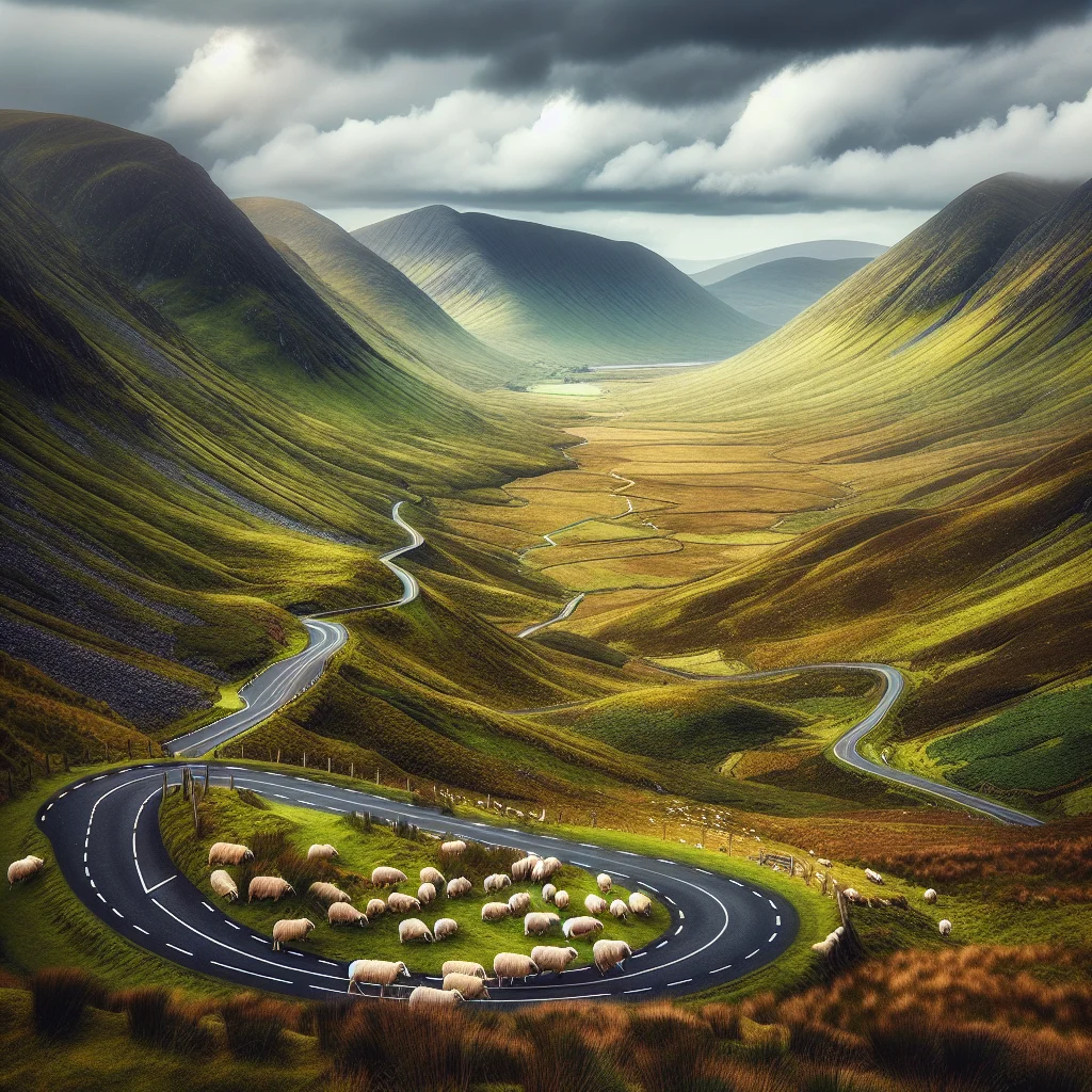 The Breathtaking Beauty of Glengesh Pass, Ireland