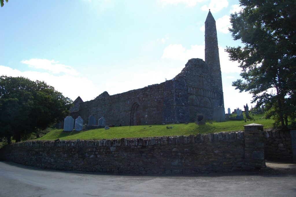 Ardmore Cathedral and round tower, County Waterford