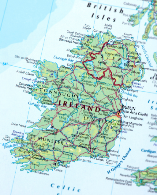 Map Of Ireland