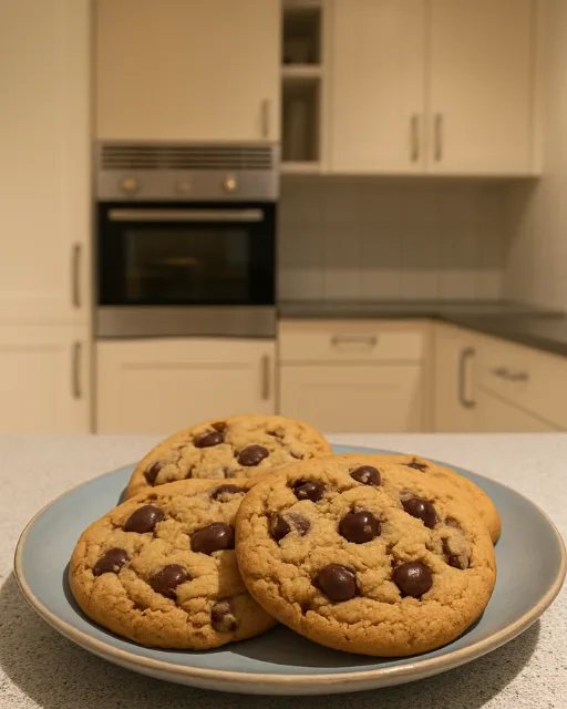 Chocolate Chip Cookies for Santy