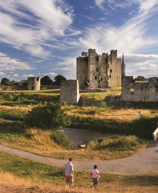 Trim Castle on the banks of the River Boyne, County Meath