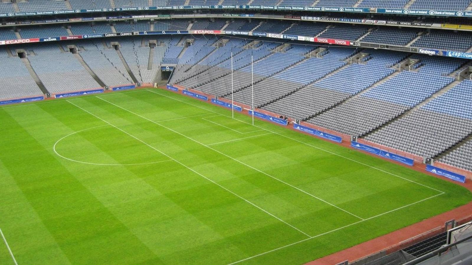 Croke Park stadium in Dublin, home of the All-Ireland Camogie and Hurling Finals