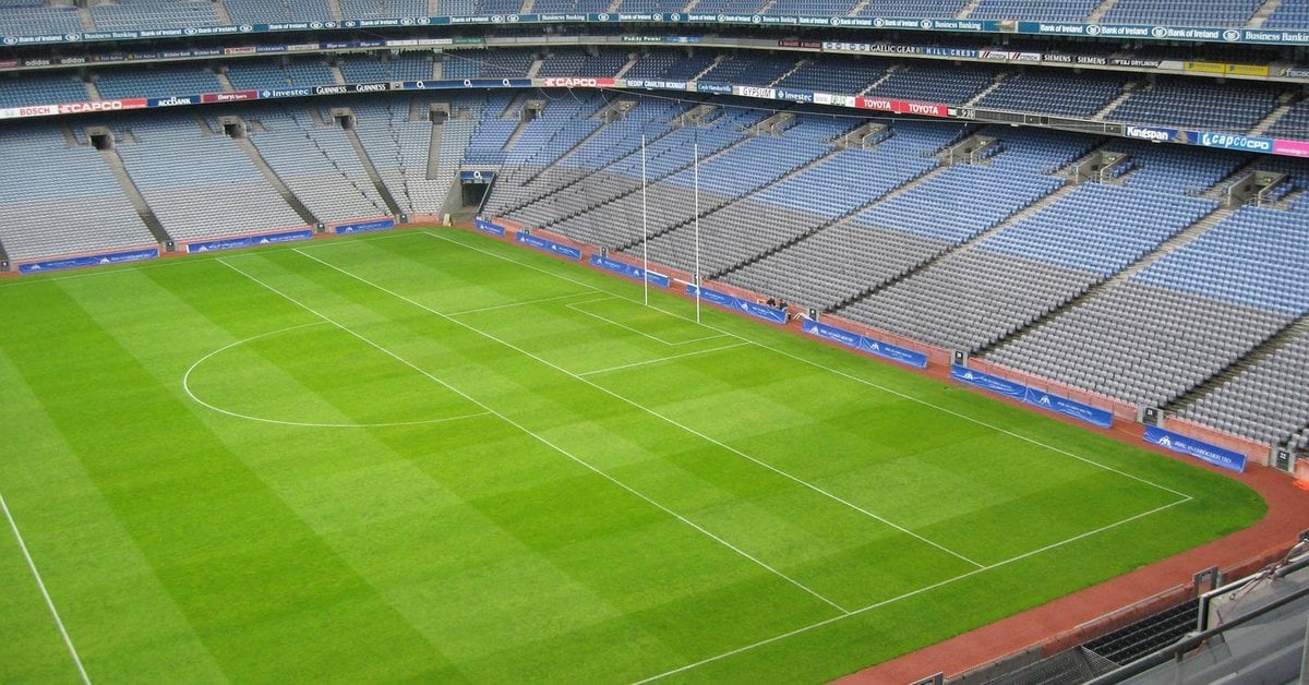 Croke Park GAA stadium in Dublin, home of the All-Ireland hurling final