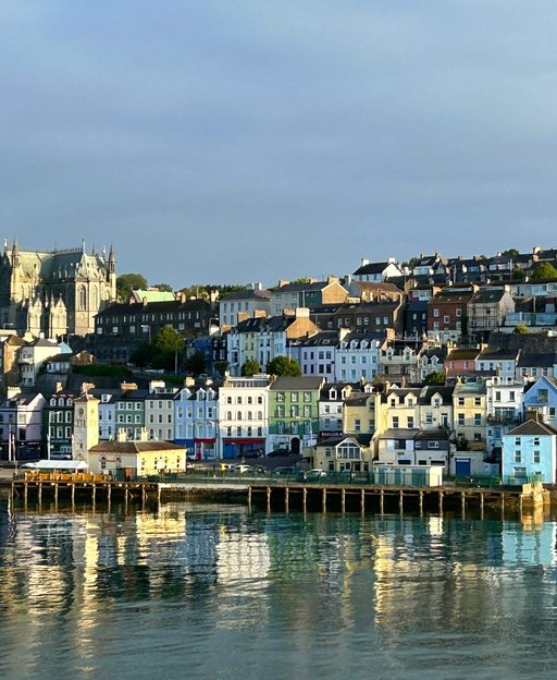 The colourful harbour town of Cobh, County Cork &mdash; where generations of Irish families emigrated from, carrying their surnames across the Atlantic