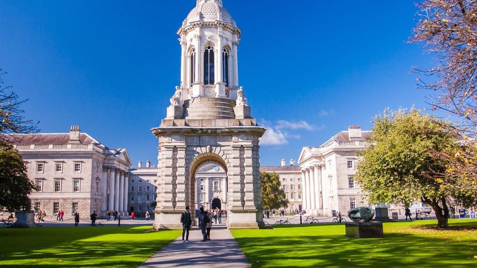 Trinity College Dublin, the historic university in the heart of Dublin city