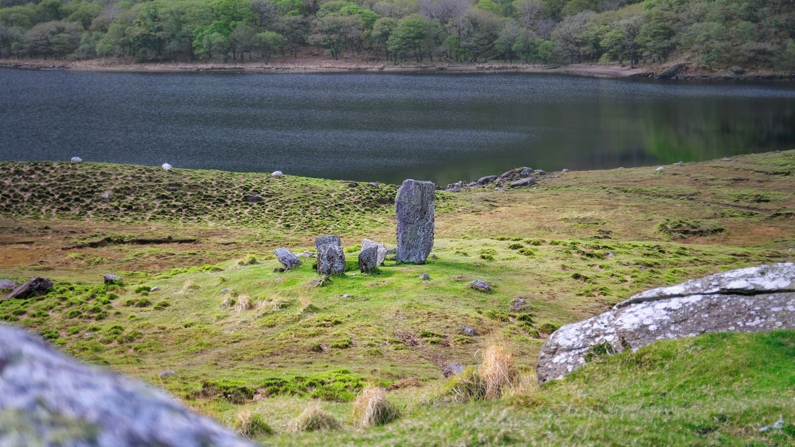Uragh Stone Circle on the Beara Peninsula in County Cork, Ireland &mdash; a prehistoric Celtic sacred site