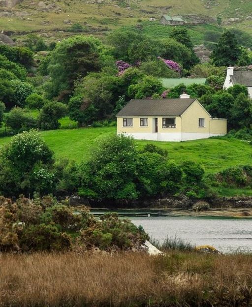 Green rolling countryside near Doolin County Clare Ireland — perfect for a road trip