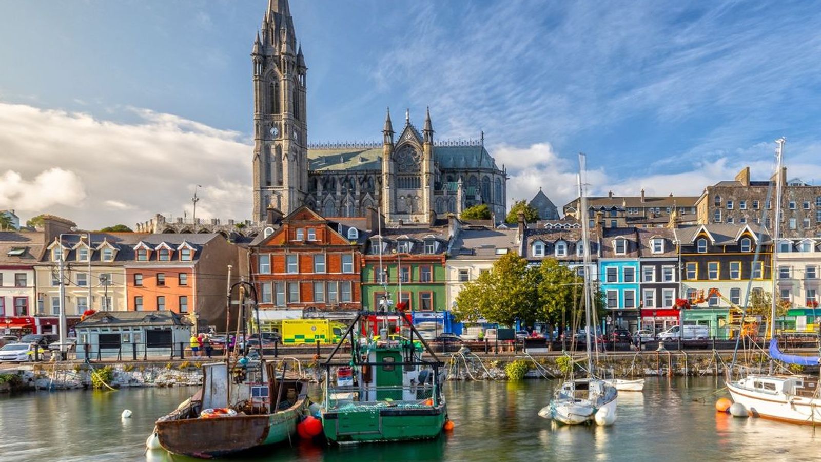 Cobh harbour Ireland where emigrants departed for America in the 19th century