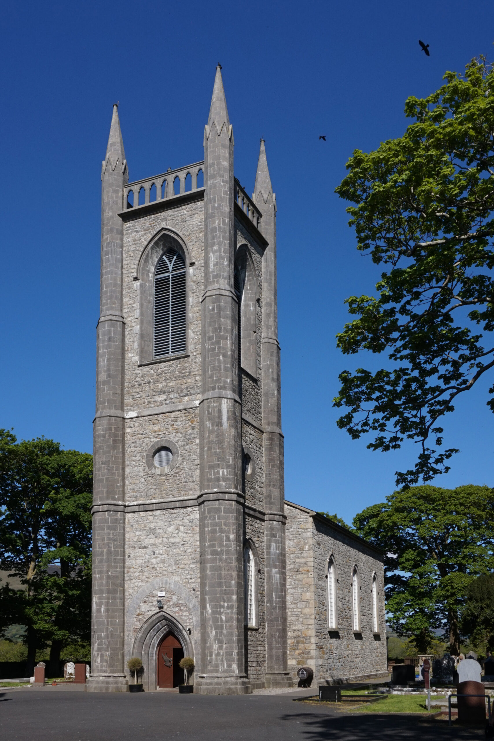Drumcliff Church where W. B. Yeats is buried, County Sligo, Ireland