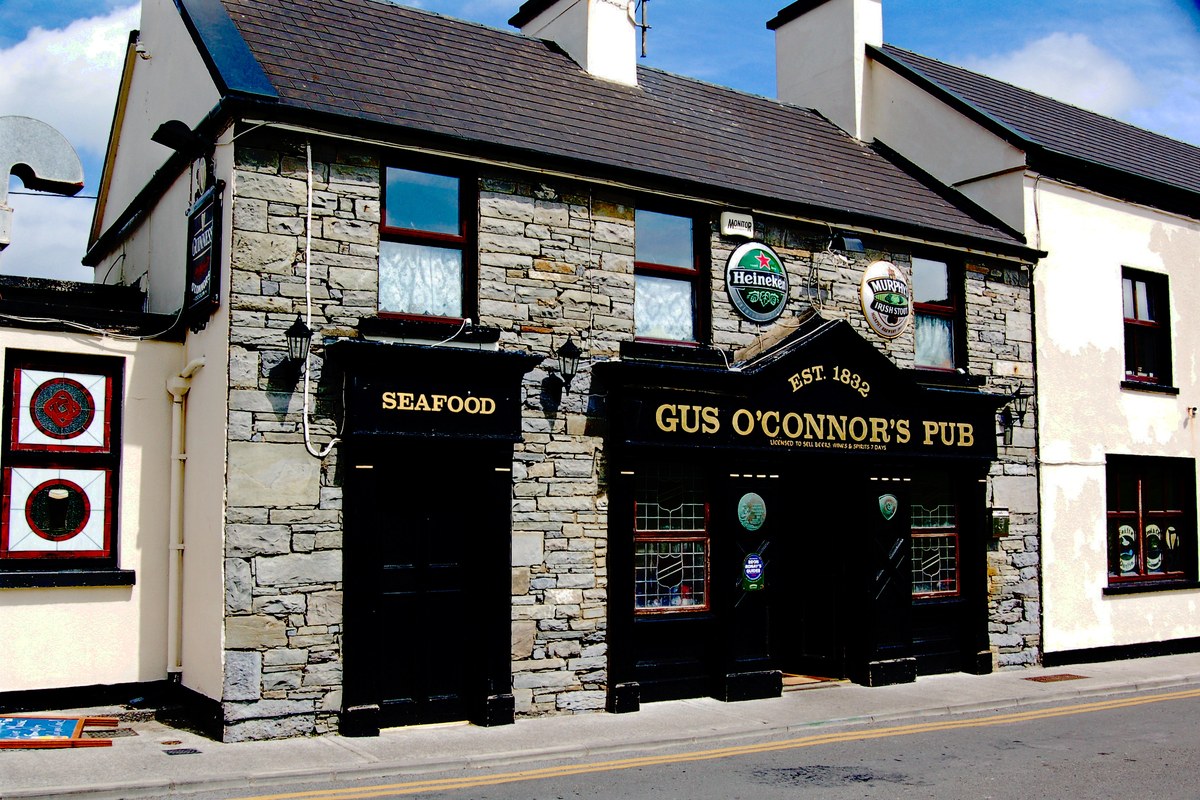 Gus O'Connor's, a traditional pub in Doolin, County Clare