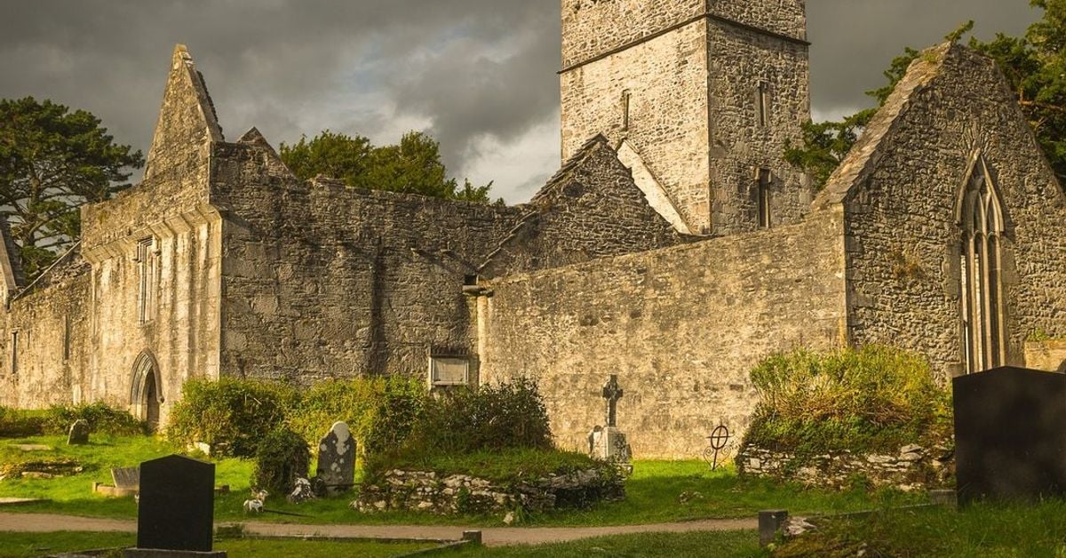 Muckross Abbey ruins, County Kerry, Ireland