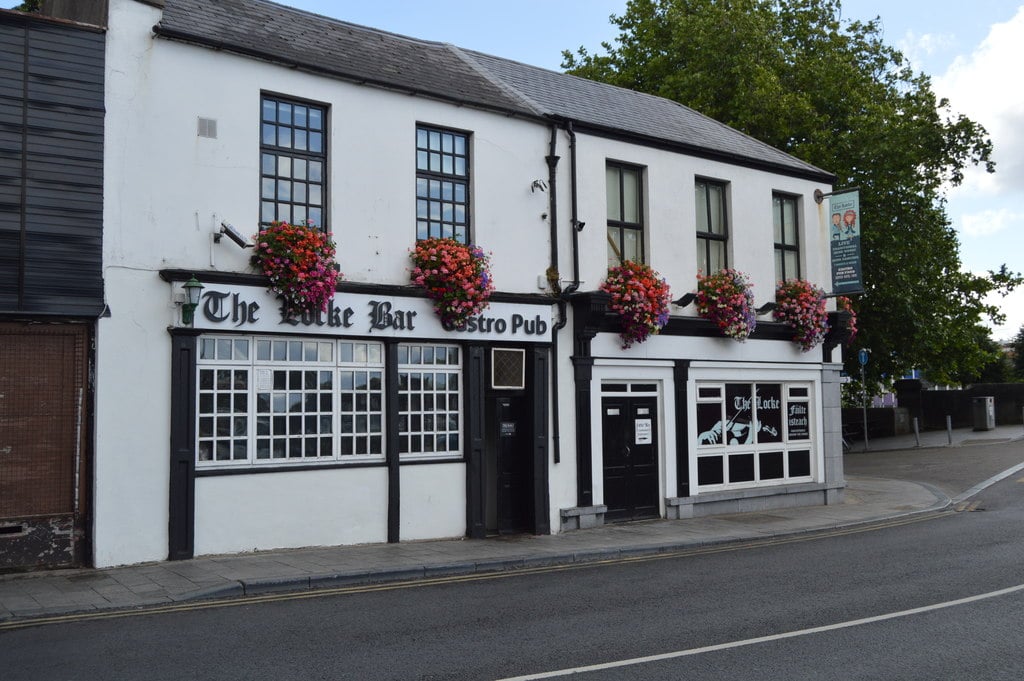 The Locke Bar, a traditional pub on George's Quay in Limerick city