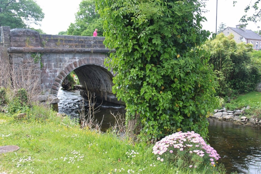 Old stone bridge over the River Cong, County Mayo, Ireland
