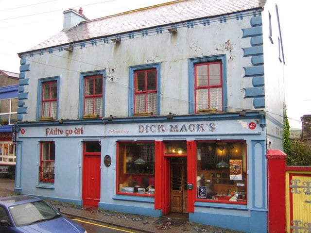 Dick Mack's pub on Green Street, Dingle, County Kerry &mdash; Ireland's most-voted pub