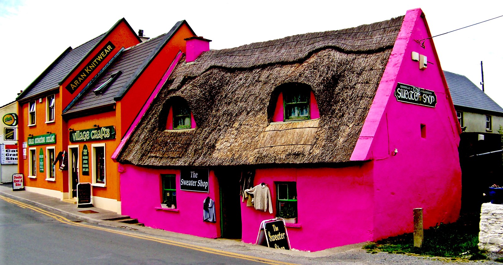 Doolin, a coastal village in County Clare, Ireland