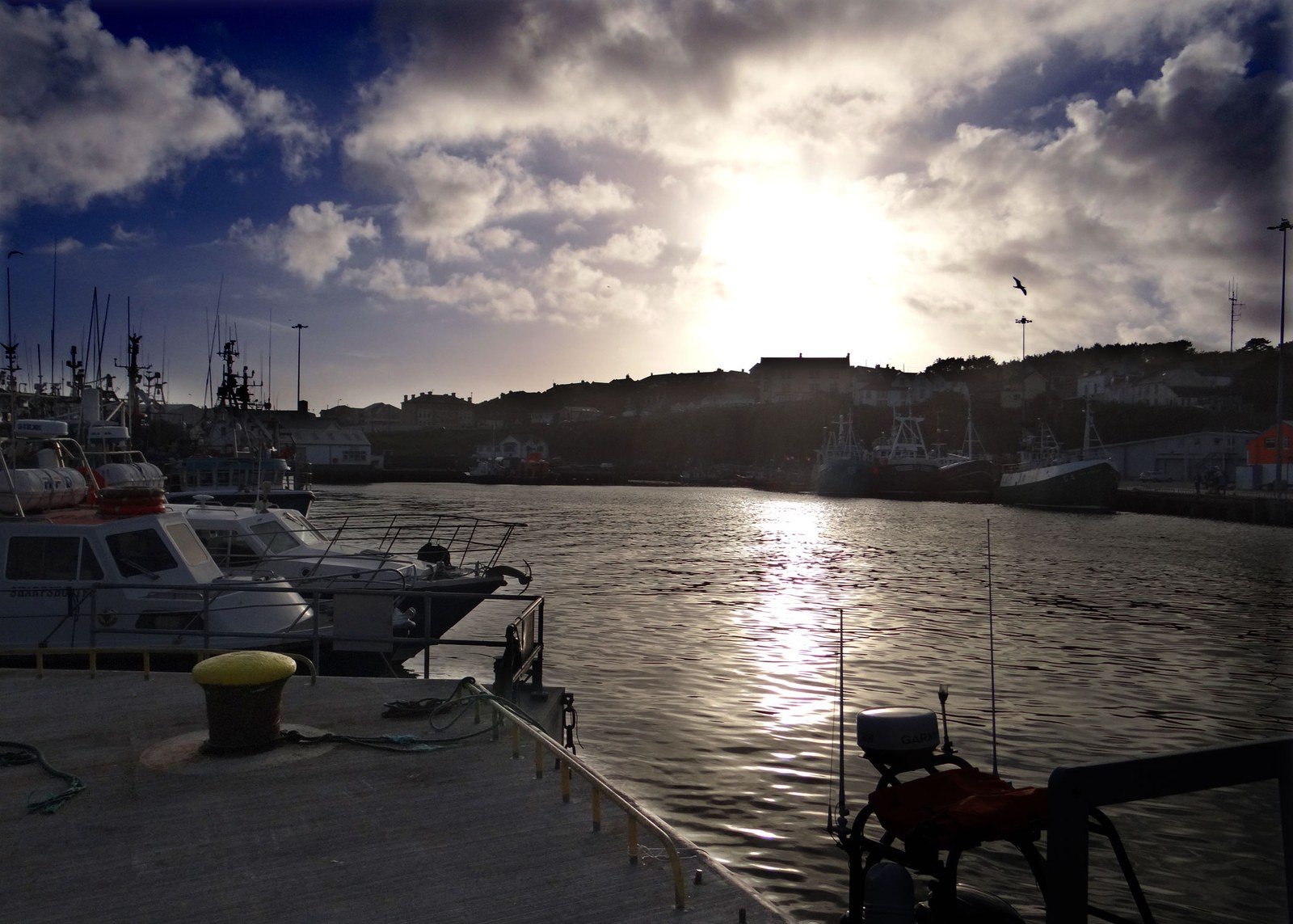 Dunmore East, a coastal village in County Waterford, Ireland