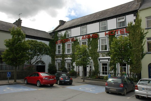 The Listowel Arms Hotel on the town square, County Kerry, Ireland