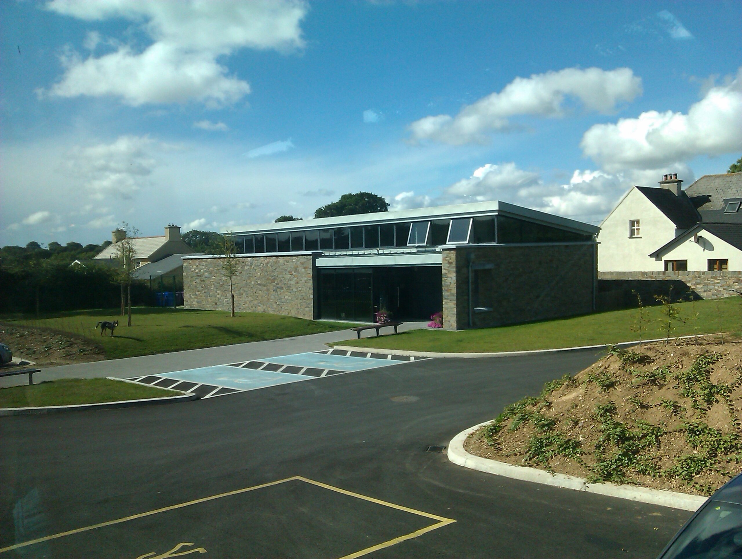 The Kennedy Homestead visitor centre in Dunganstown, County Wexford, beside the original farmhouse where Patrick Kennedy, JFK's great-grandfather, was born