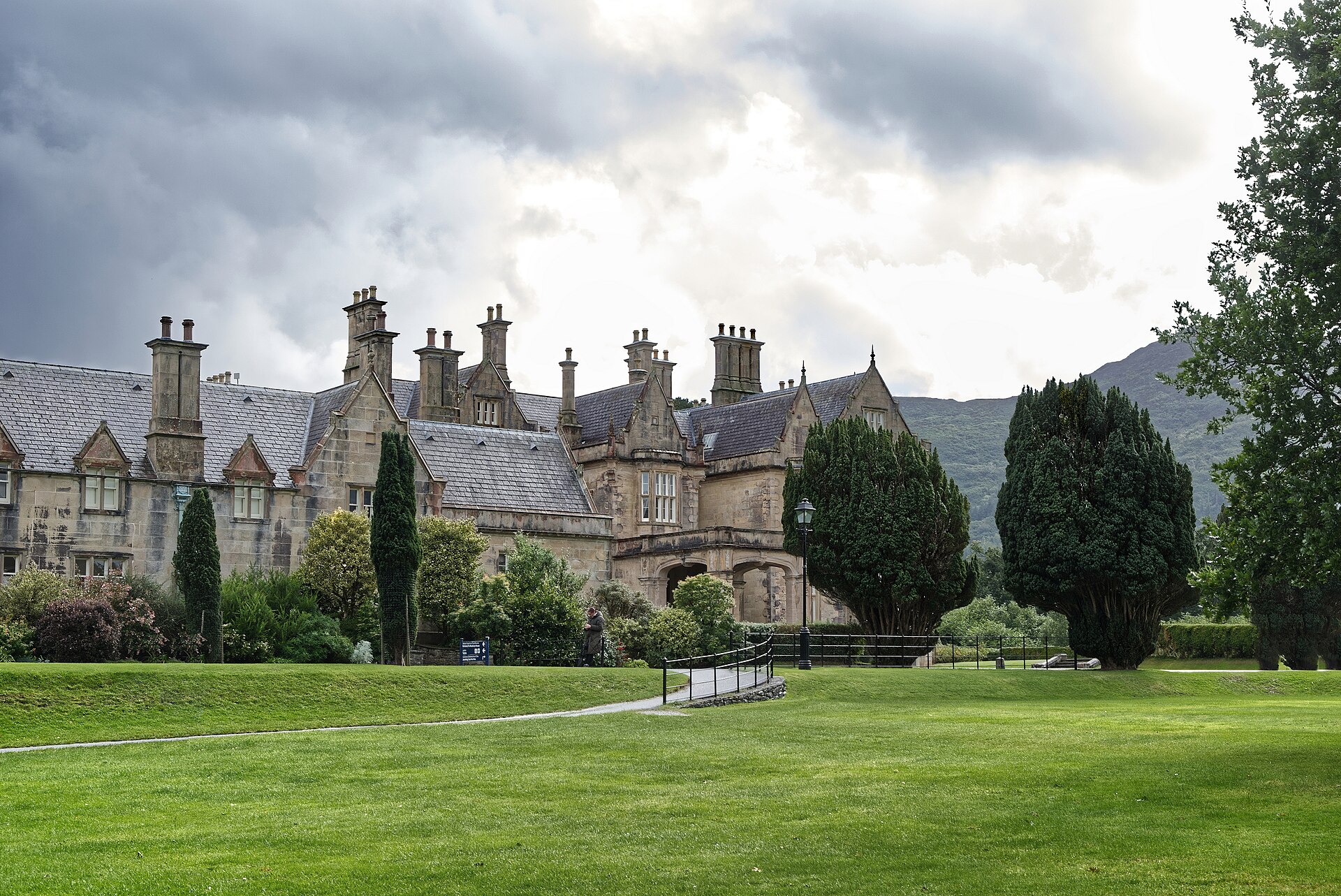 Muckross House, a 19th-century mansion in Killarney National Park, Co. Kerry