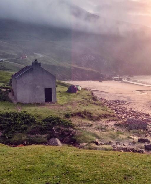 County Mayo coastline, west of Ireland