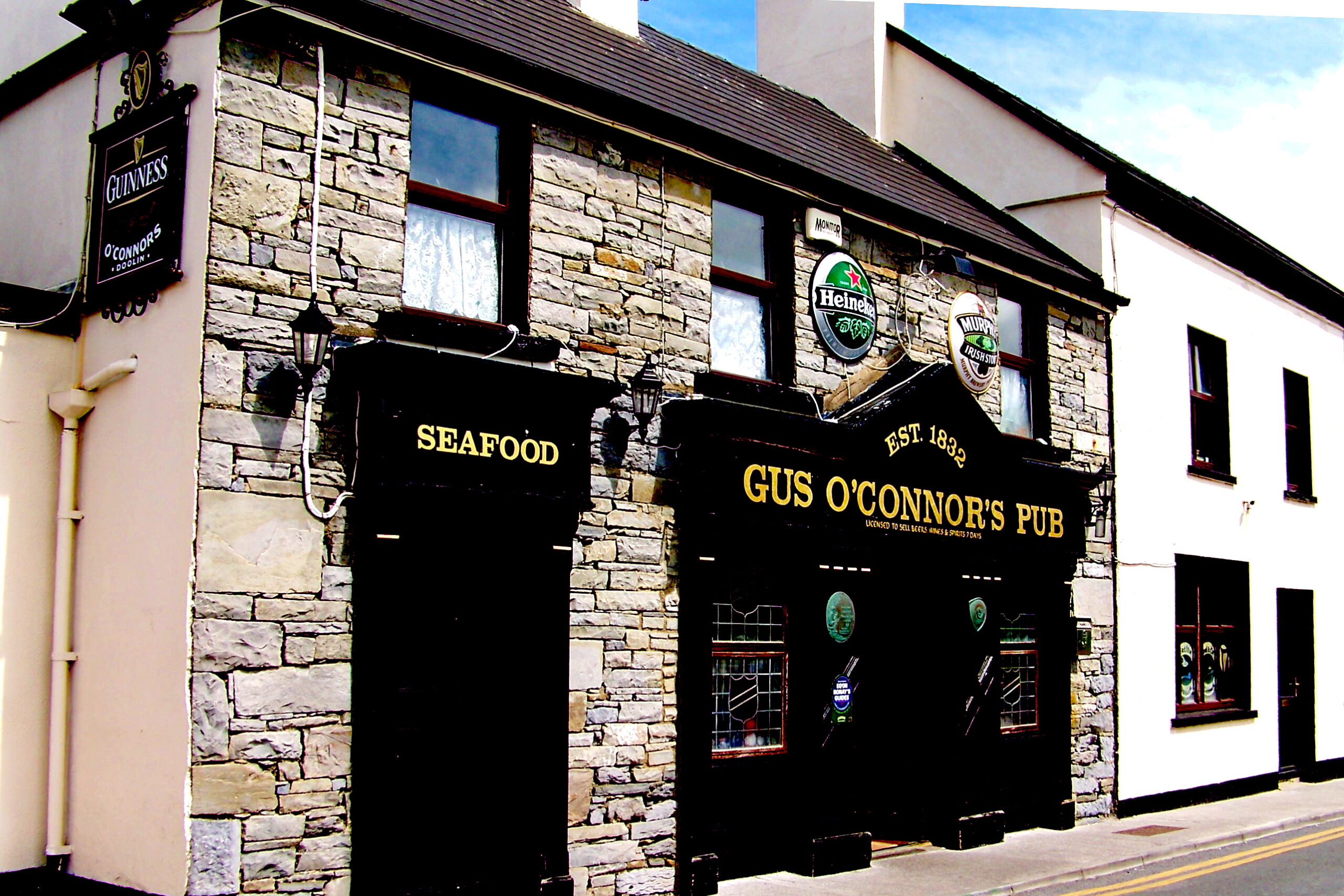 Gus O'Connor's pub on Fisher Street, Doolin, County Clare