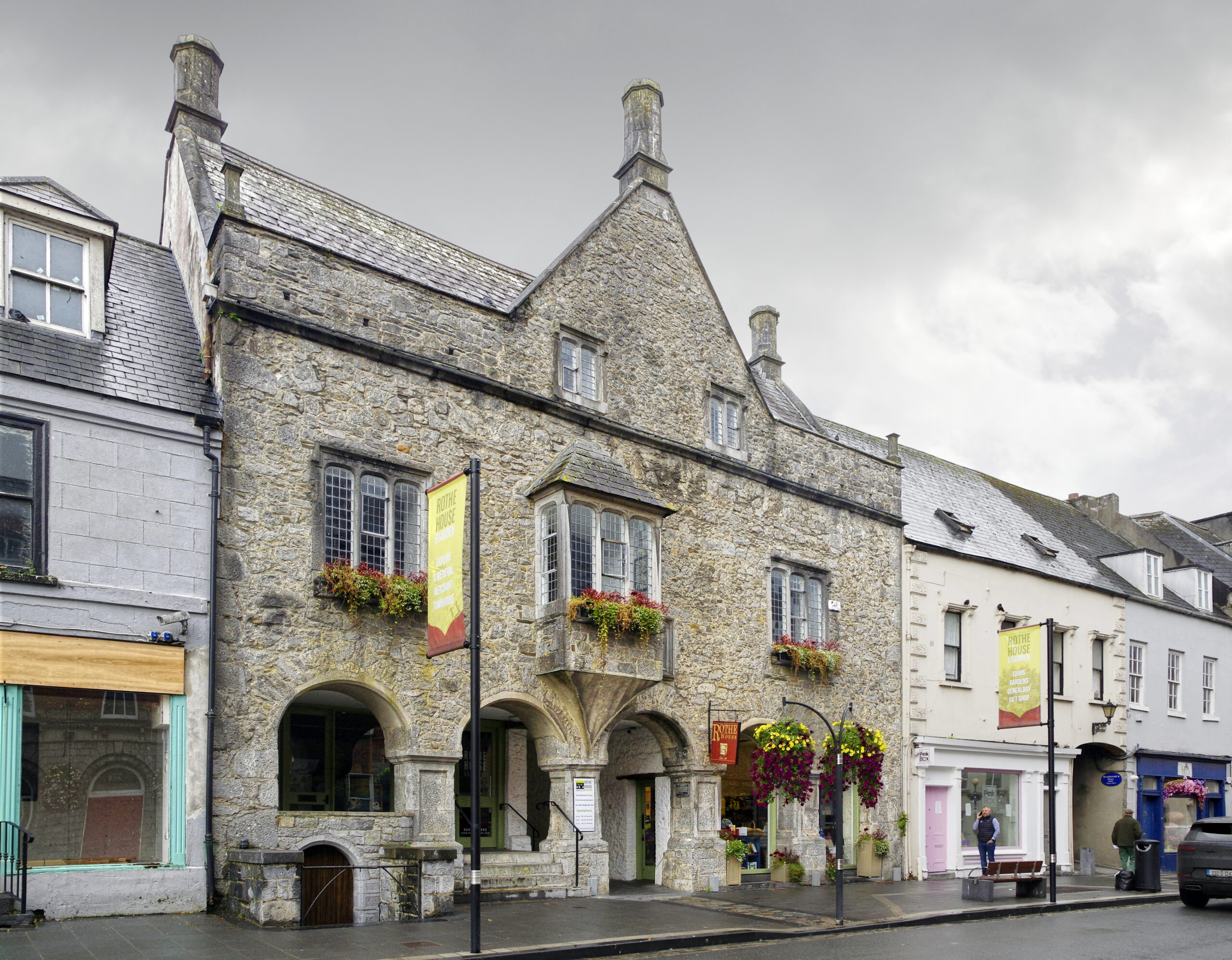 Rothe House, a 17th-century merchant's townhouse on Parliament Street in Kilkenny City