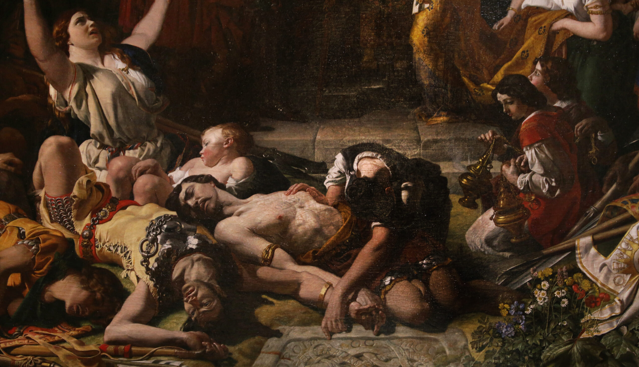 The Marriage of Strongbow and Aoife, an 1854 painting by Daniel Maclise depicting Aoife MacMurrough’s wedding to the Norman lord Strongbow