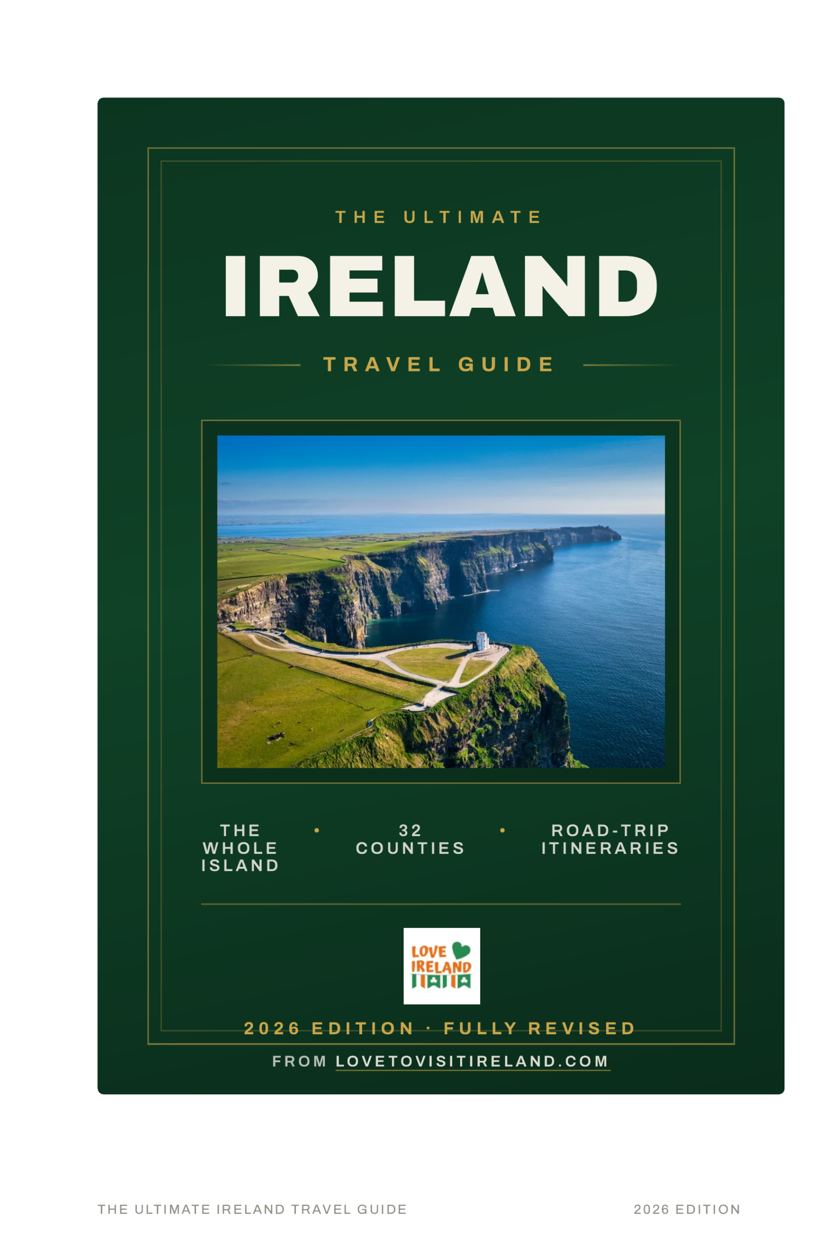 The Ultimate Ireland Travel Guide 2026 Edition cover