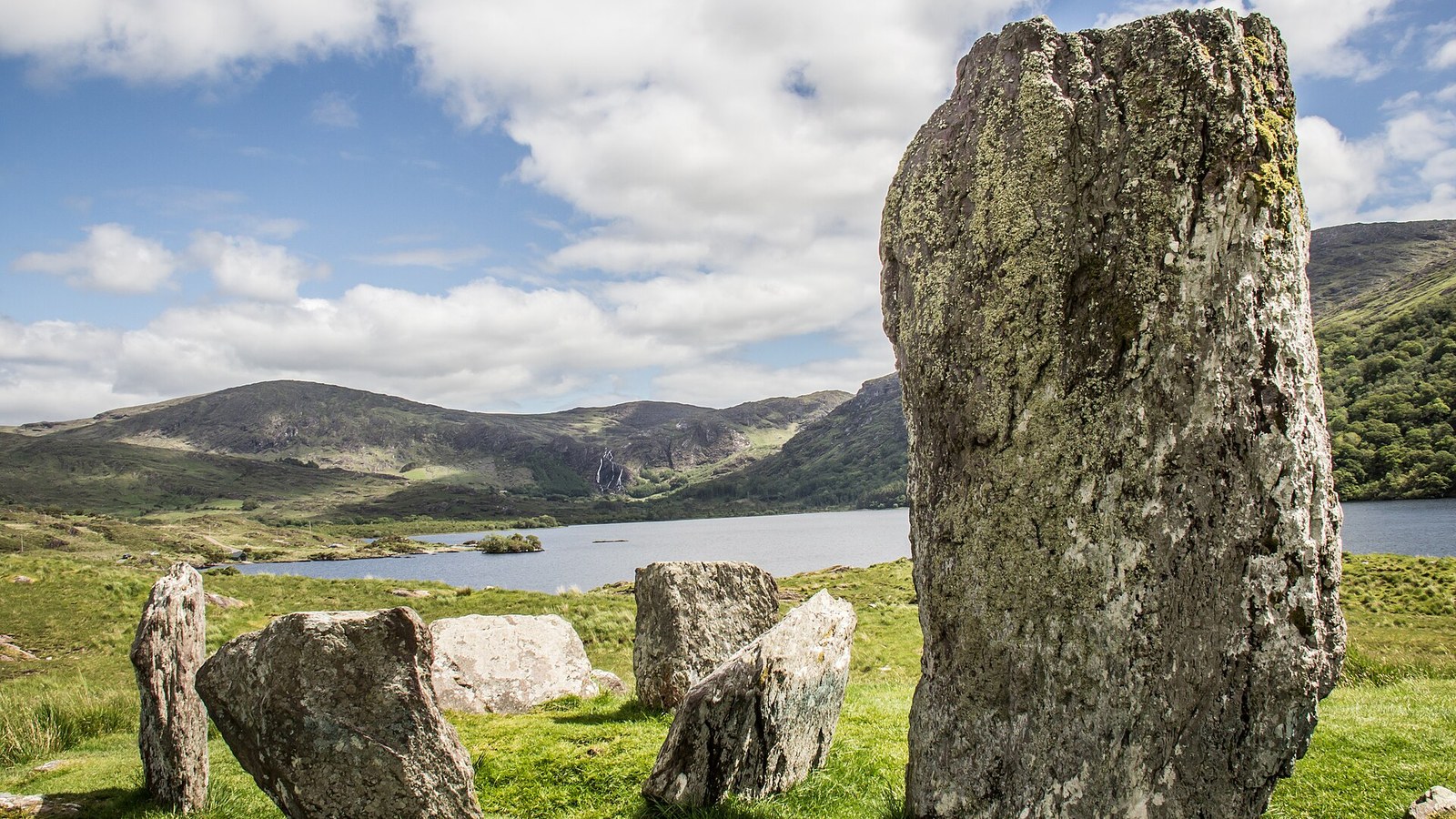 Uragh Stone Circle on the Beara Peninsula, County Kerry, Ireland