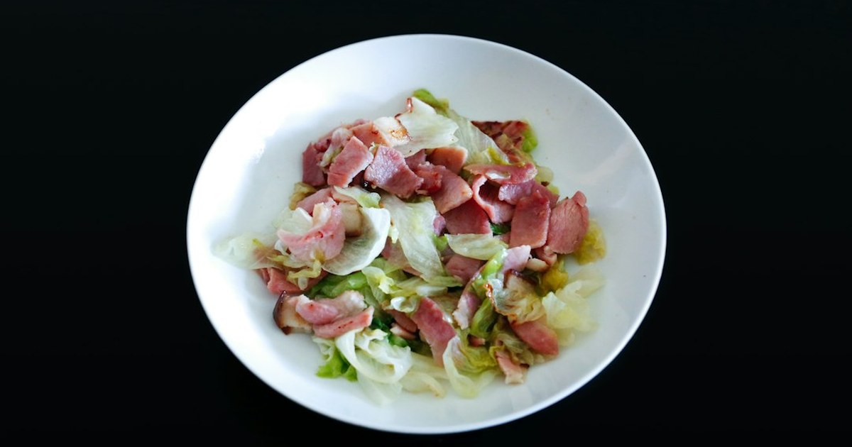 Bacon and Cabbage, traditional Irish food