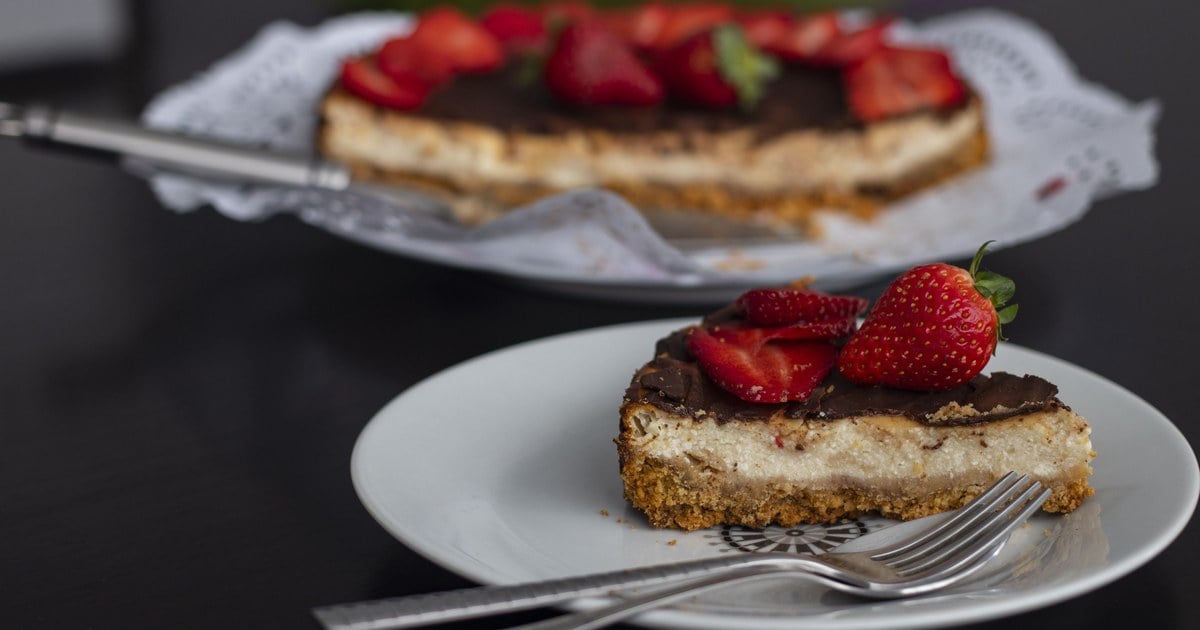 Baileys Cheesecake, traditional Irish food