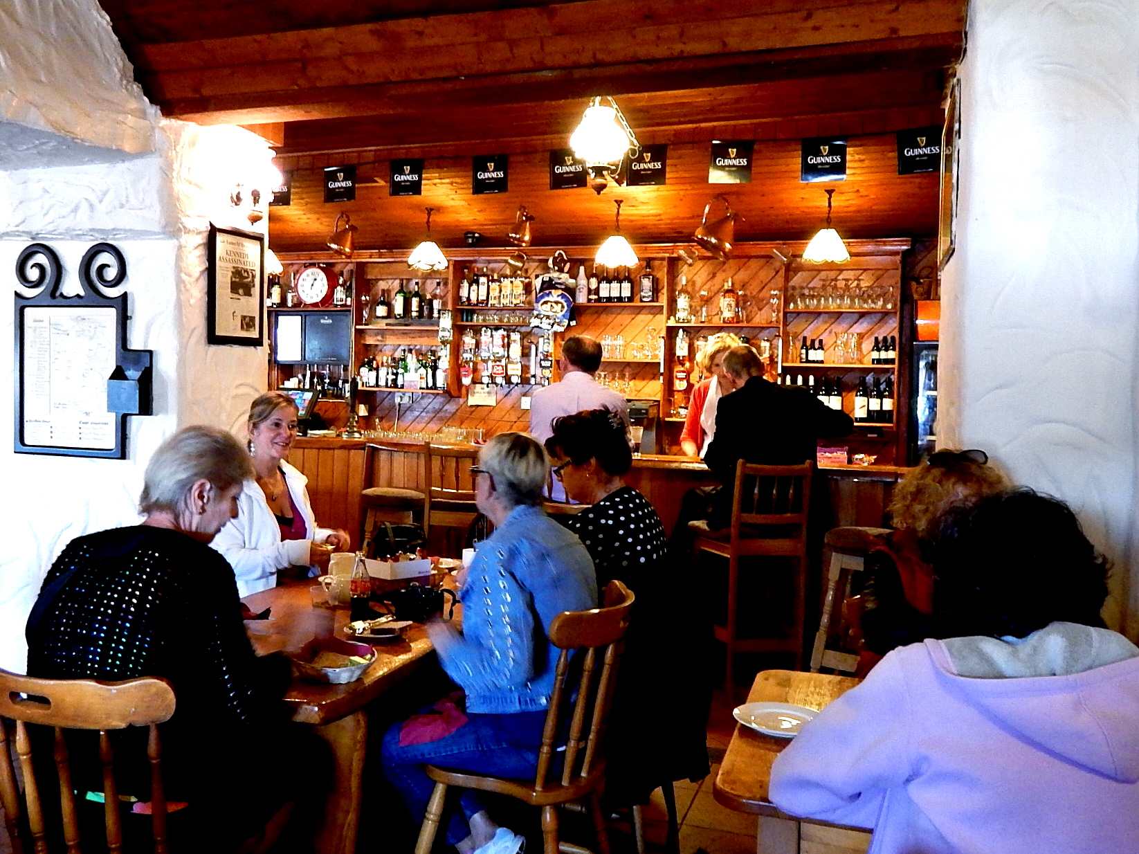 Interior of Monks Seafood Pub and Restaurant in Ballyvaughan, Co. Clare, the Georgina Campbell Awards 2026 Pub with Rooms of the Year winner