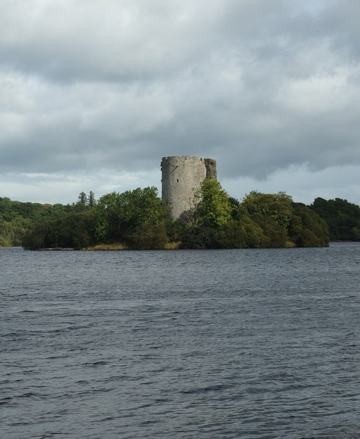 Cloughoughter Castle on Lough Oughter, County Cavan