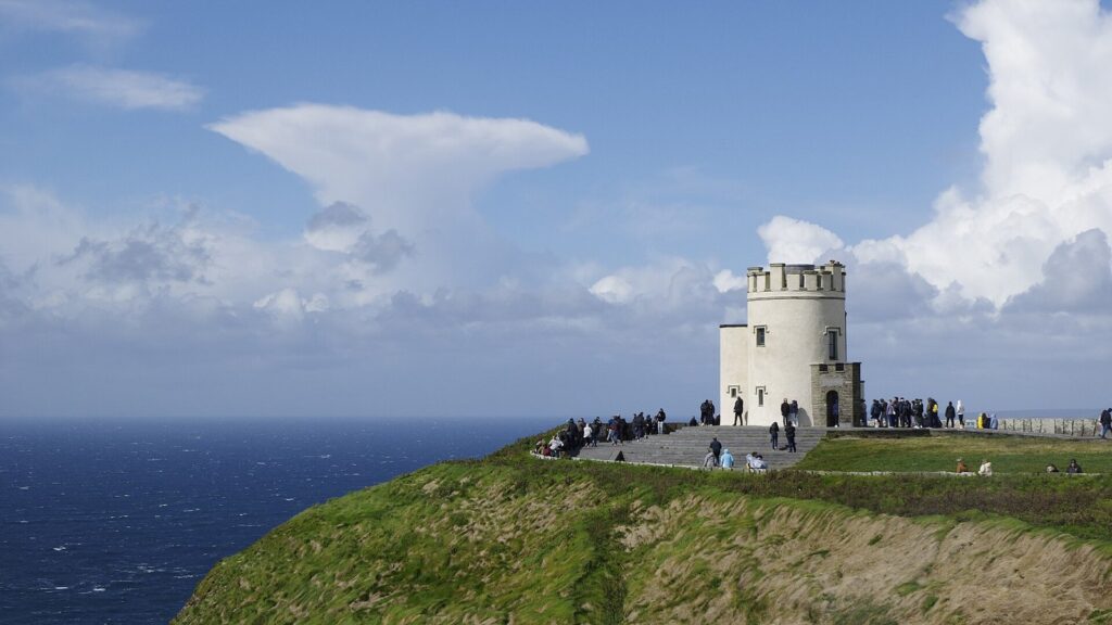 O'Brien's Tower on the Cliffs of Moher, County Clare