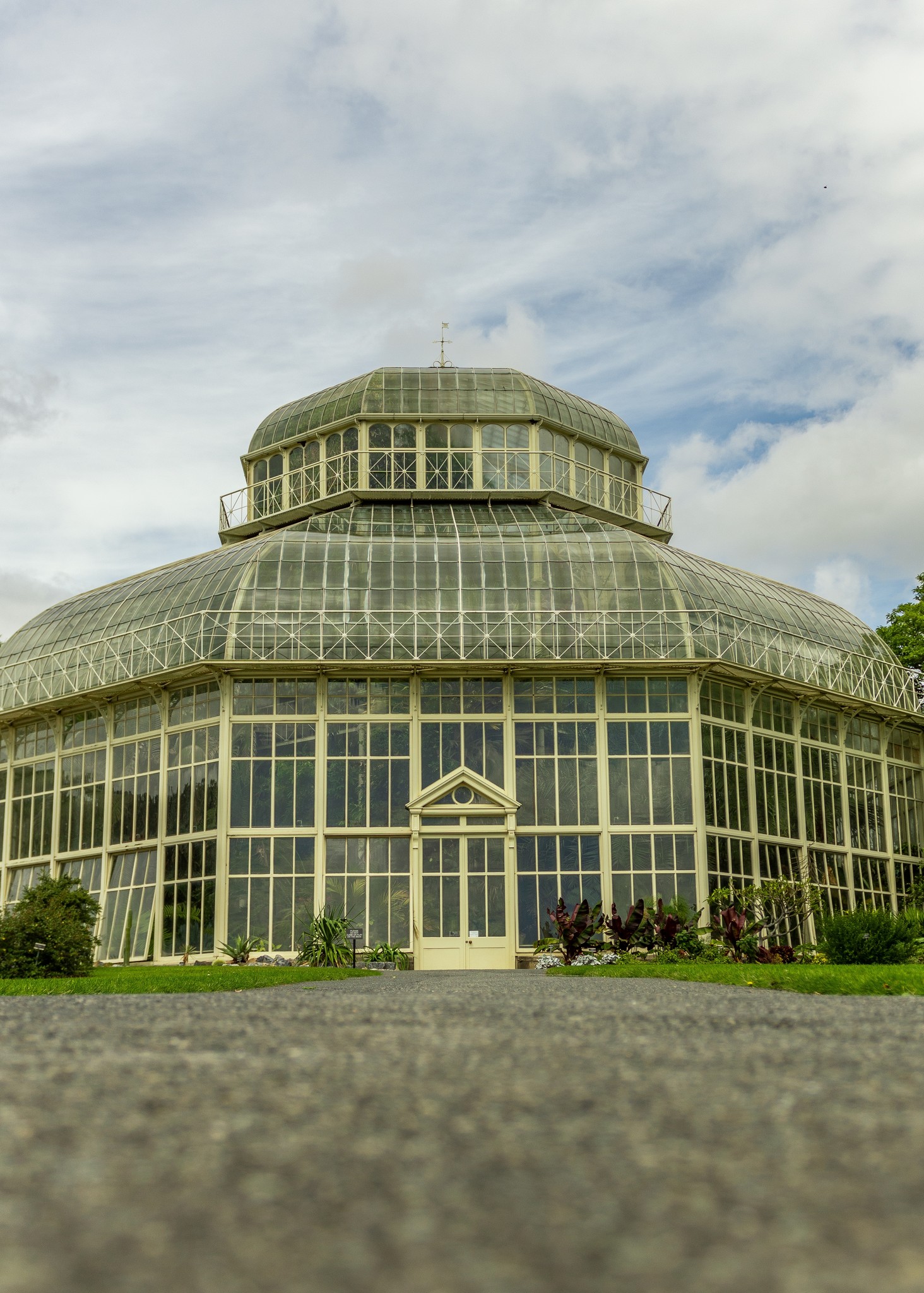 The Great Palm House at the National Botanic Gardens, Glasnevin, Dublin