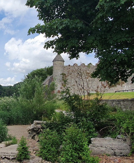 Parke’s Castle beside Lough Gill, County Leitrim